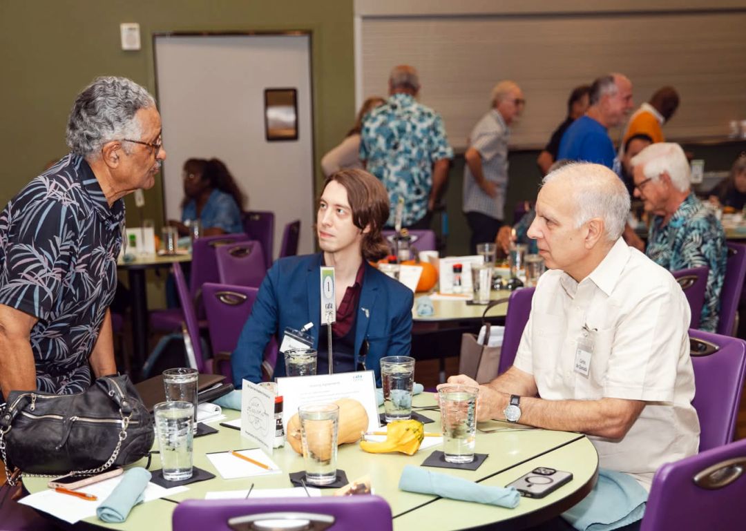 CATA workshops begin with a shared meal, meant to slow people down before they tackle topics that usually inflame rather than invite conversation.
