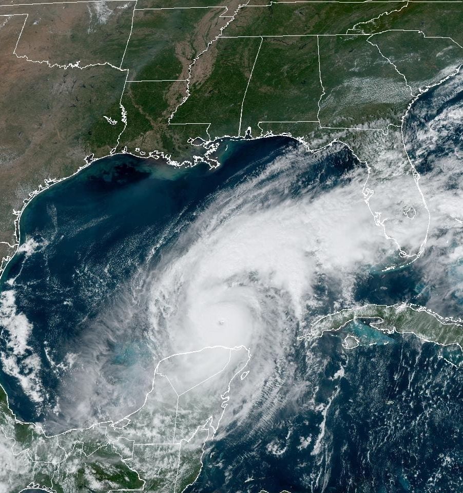 Hurricane Milton on Oct. 8, 2024.
