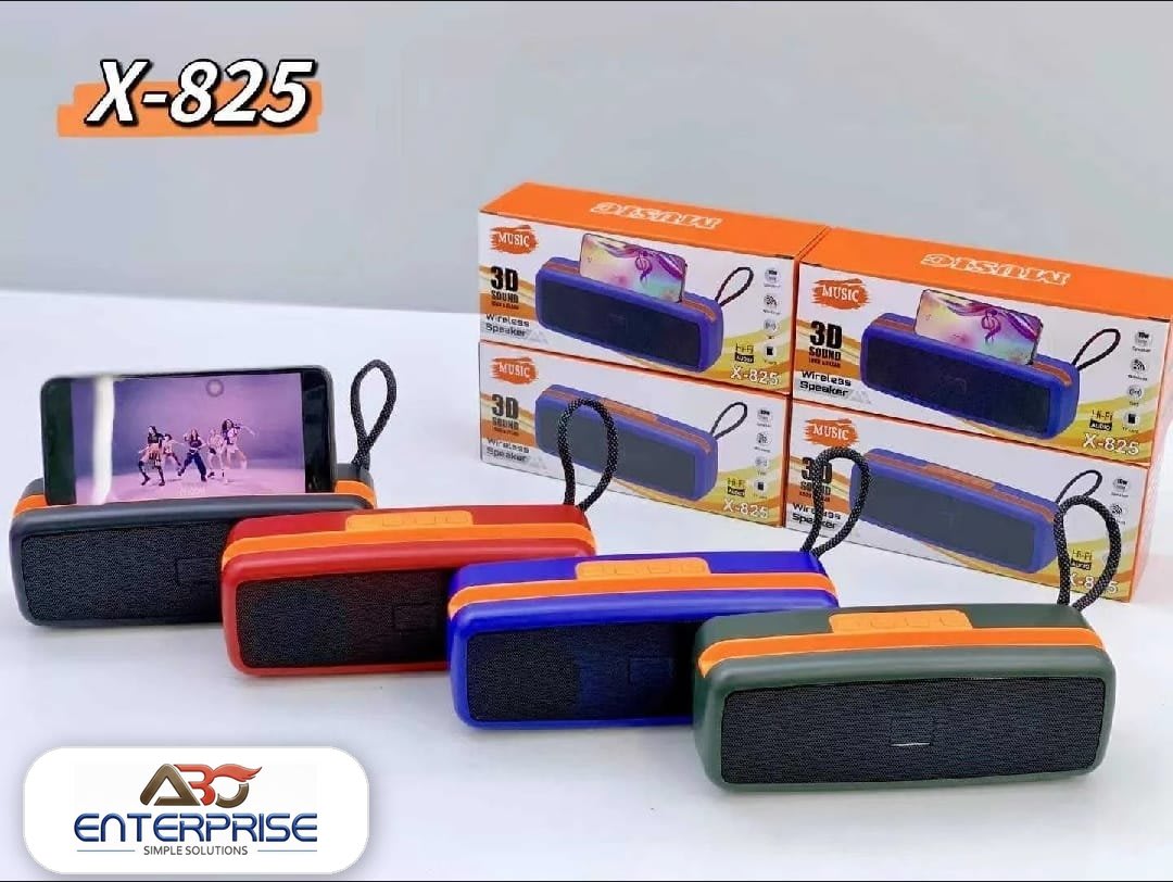 X-825 ওয়্যারলেস স্পিকার (ফোন স্ট্যান্ডসহ) — ABO Enterprise