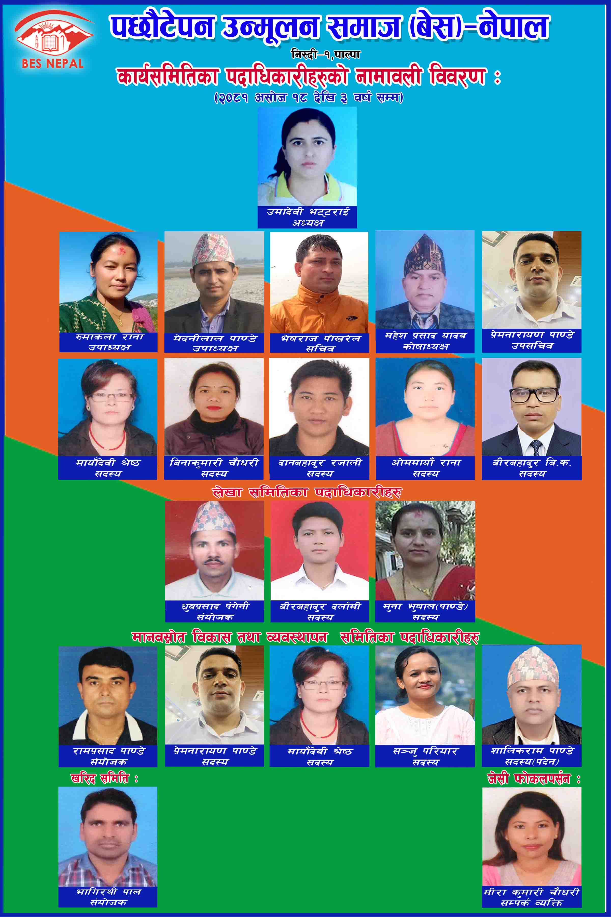 BES Nepal executive board