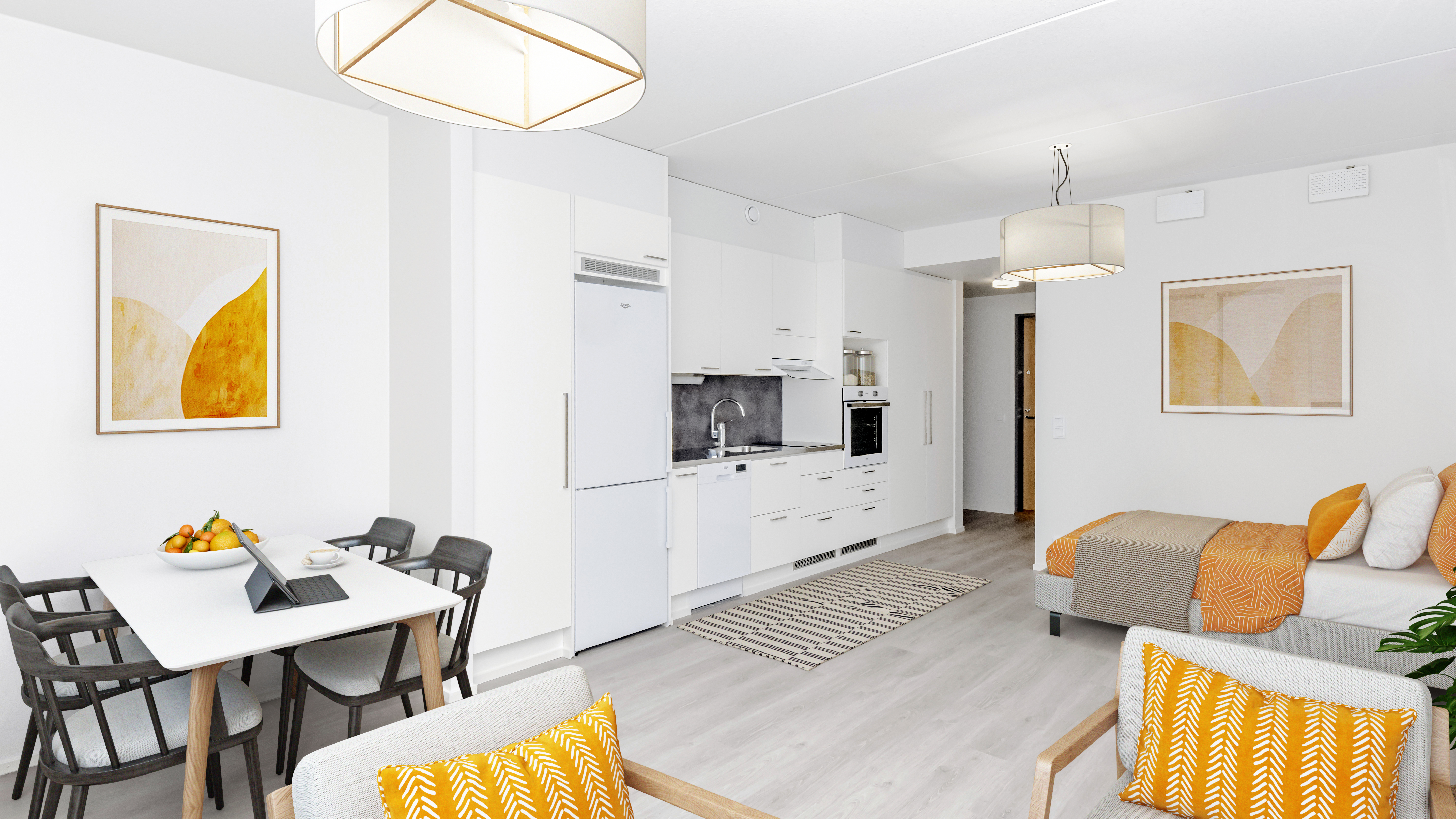 Fresh rental studio home in Kirkkonummi 1