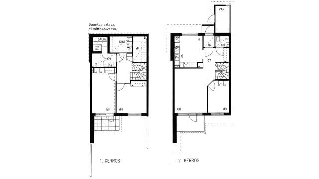 Rental apartment, 3 bedroom,  m², Saukonkatu 8, Piispanristi, Kaarina