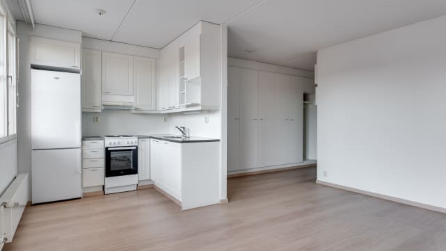 Rental apartment, studio, 38 m², Allinkatu 1, Keskusta, Turku