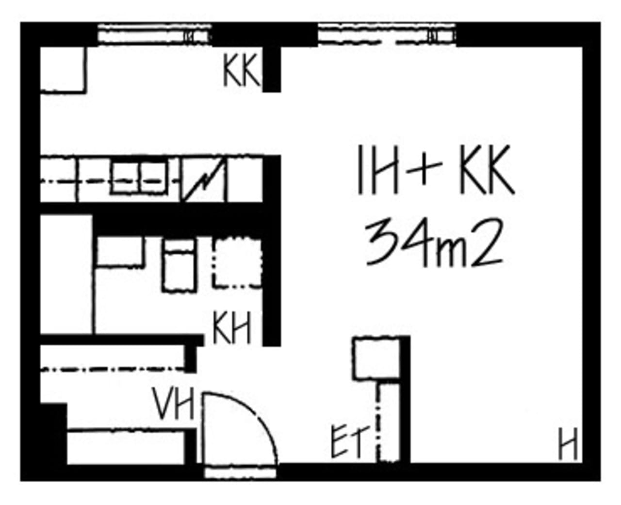 Helsinki, Itä-Pasila, Sähköttäjänkatu 4 B 026