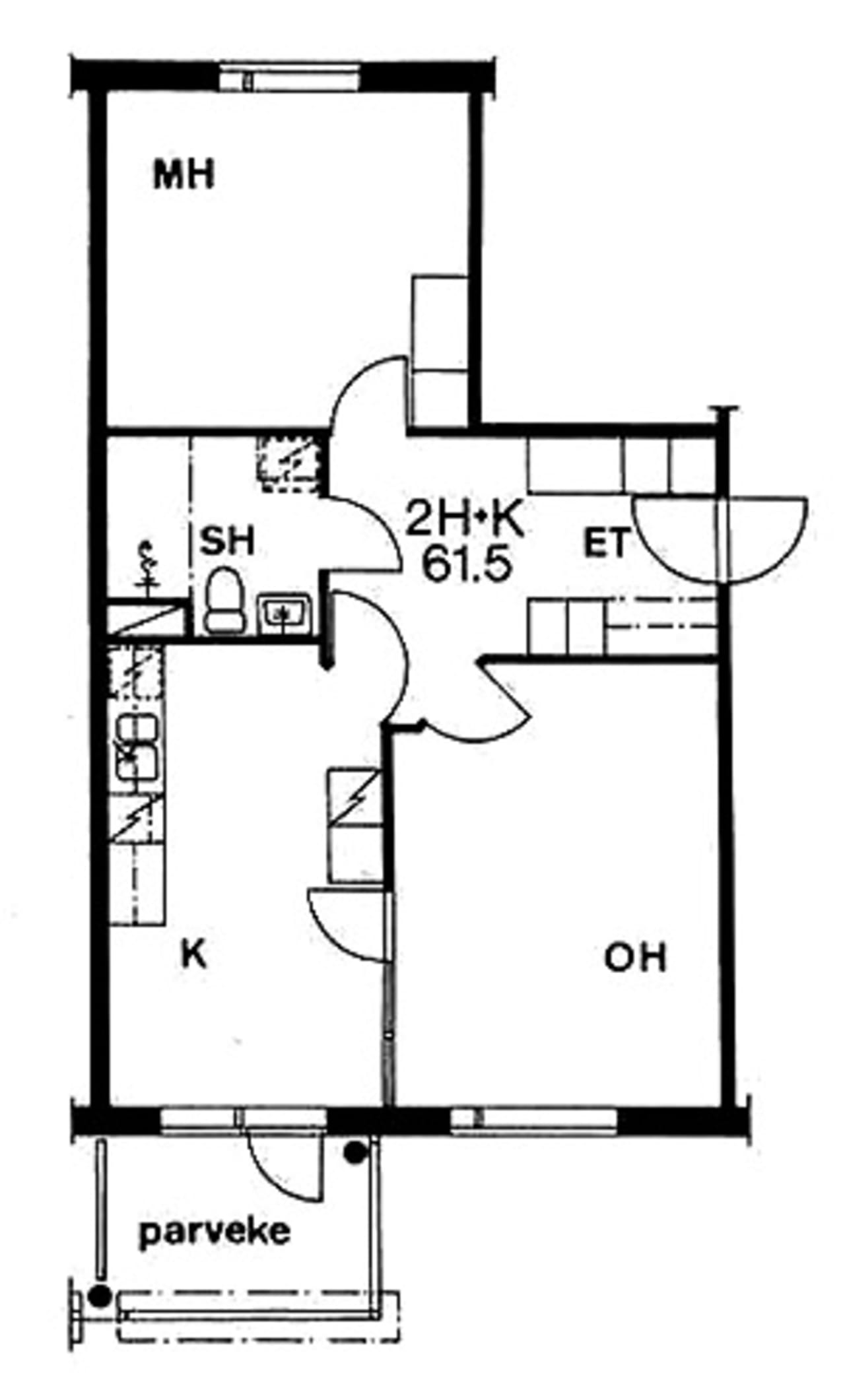 Helsinki, Mellunmäki, Laakavuorentie 4 B 017