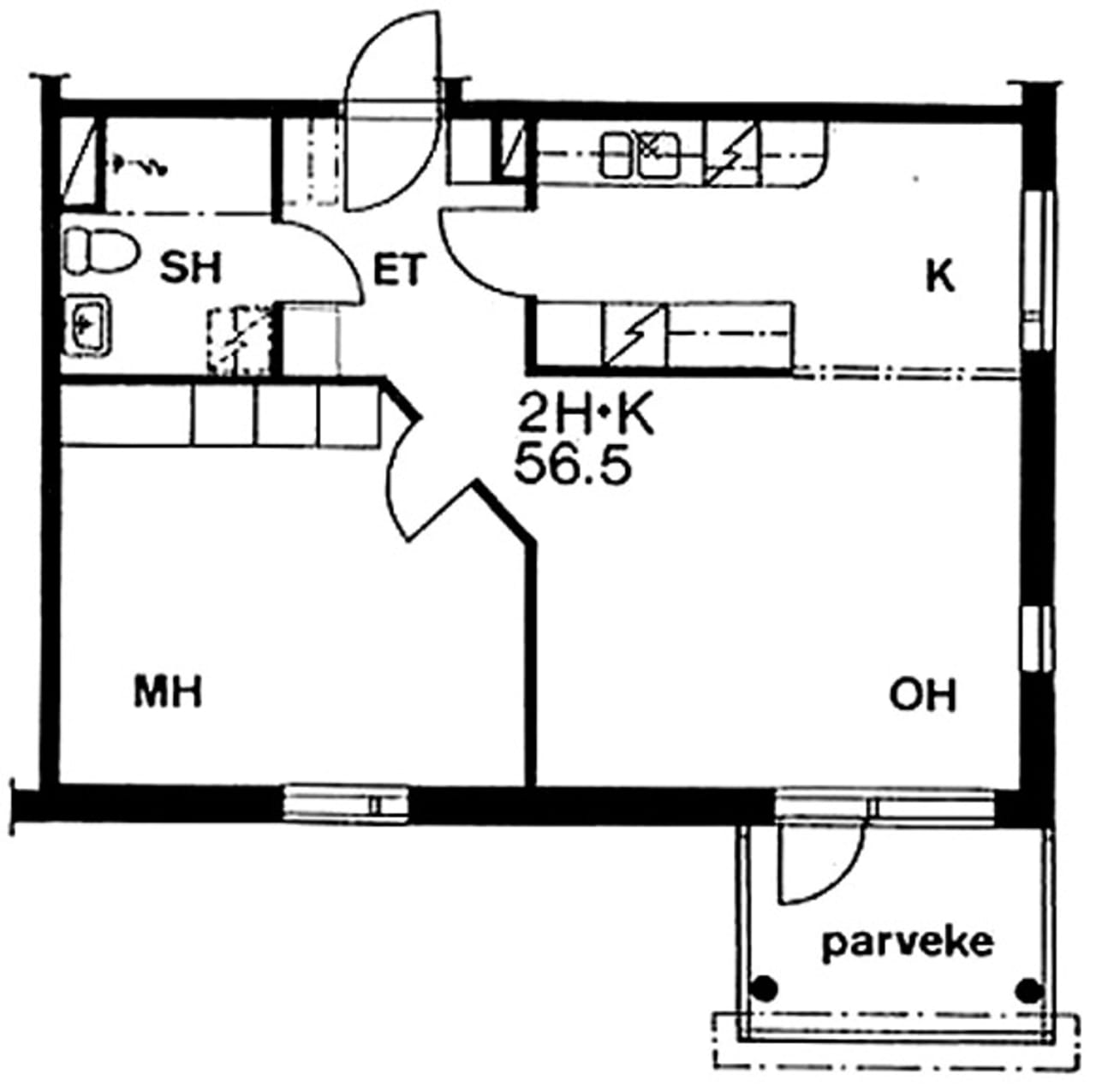 Helsinki, Mellunmäki, Laakavuorentie 4 B 016