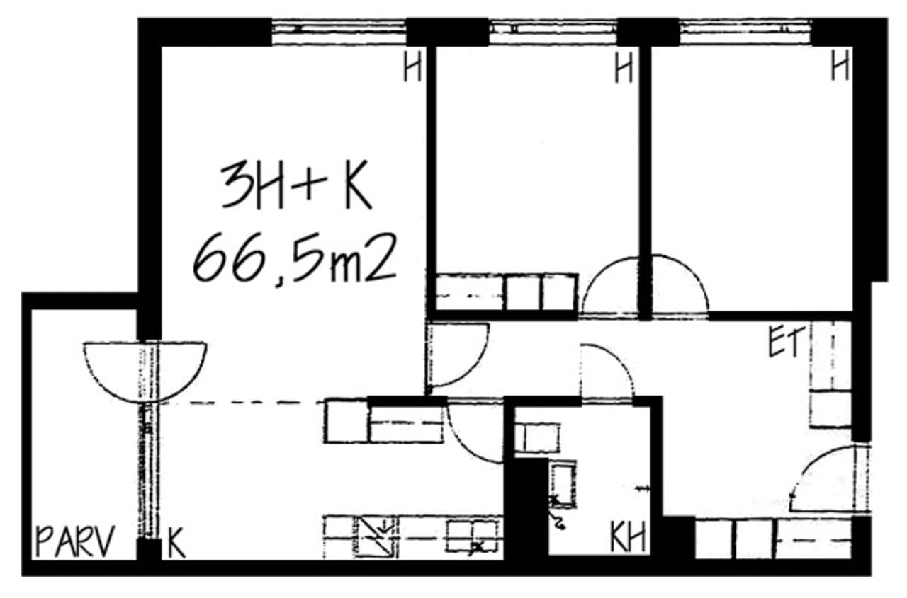 Helsinki, Tapulikaupunki, Hatuntekijänkuja 7-9 B 020