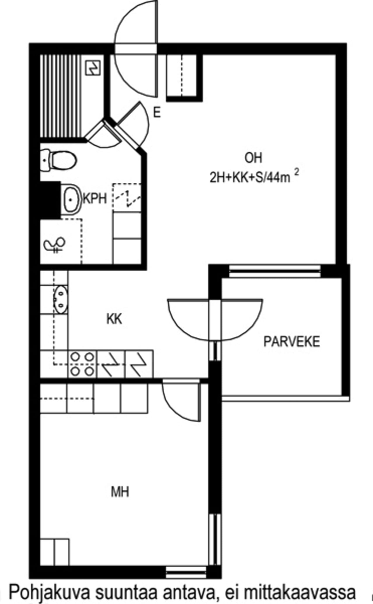 Kerava, Keskusta, Papintie 1 A 005