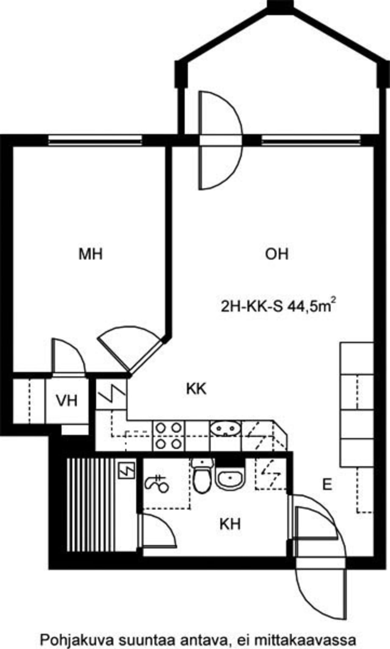Vantaa, Pähkinärinne, Karhunkierros 1 b A 008