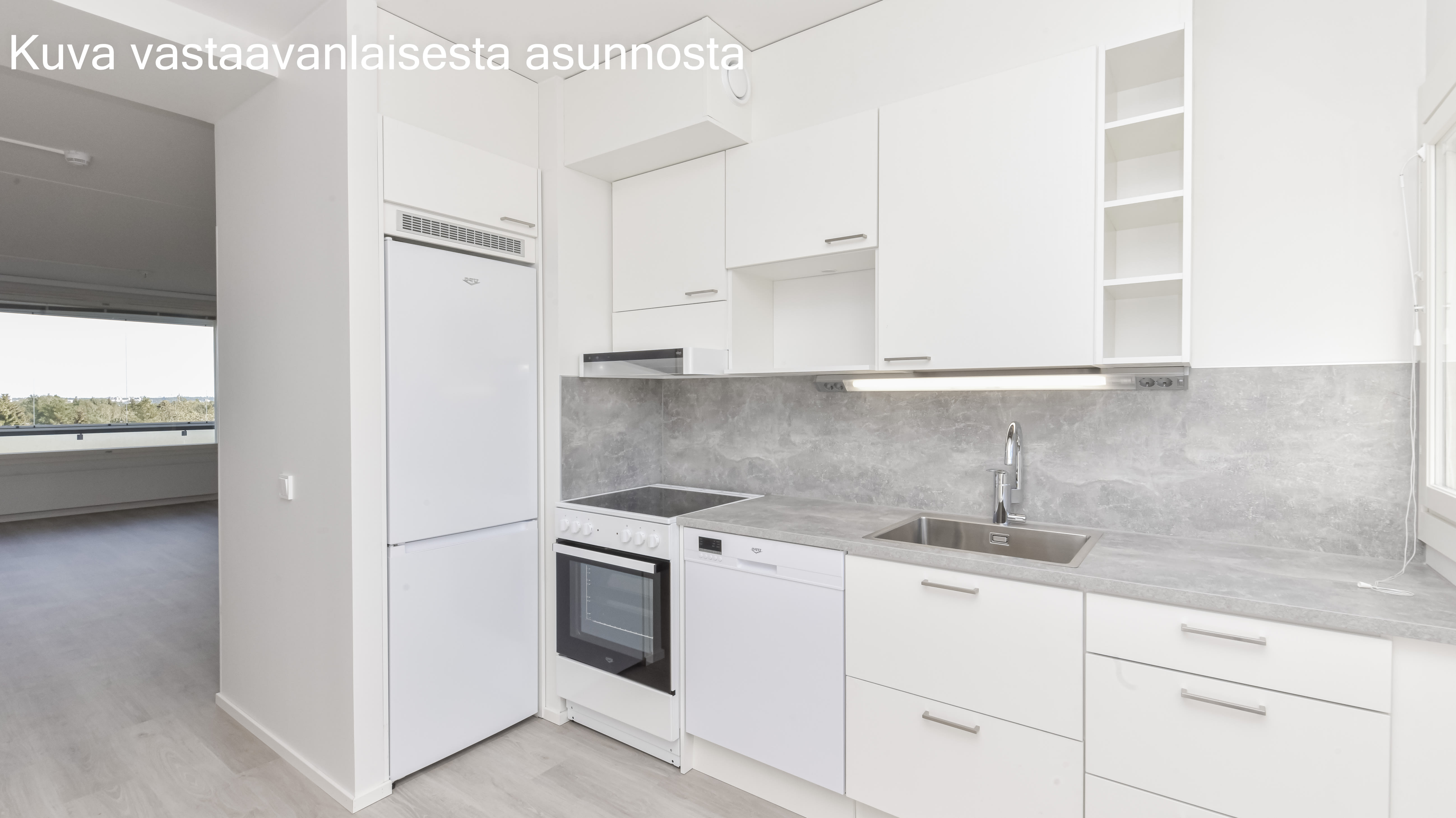 Rental apartment, 3 bedroom, 99 m², Keinulaudantie 7, Kontula, Helsinki