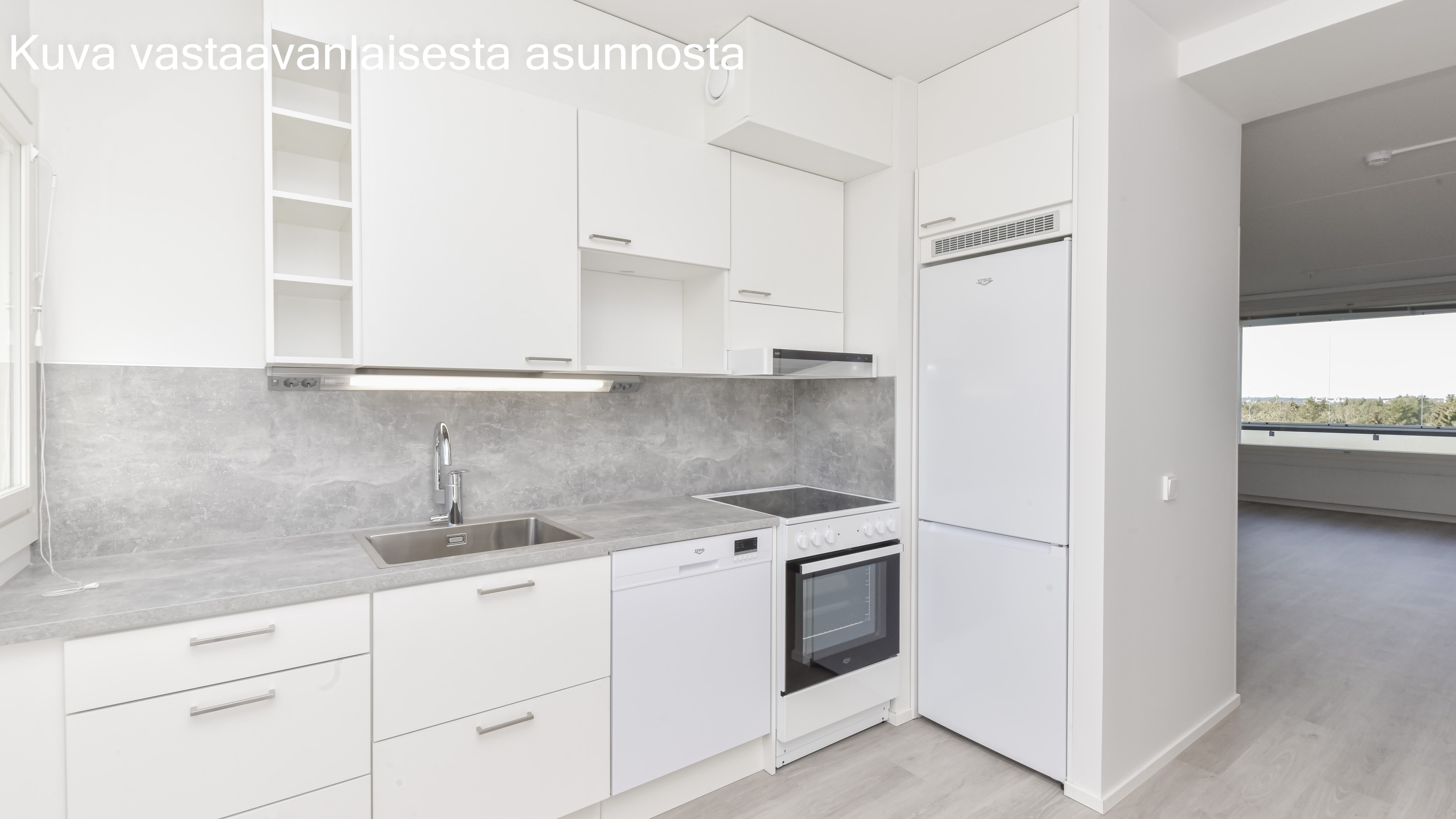 Rental apartment, 2 bedroom, 77 m², Keinulaudantie 7, Kontula, Helsinki