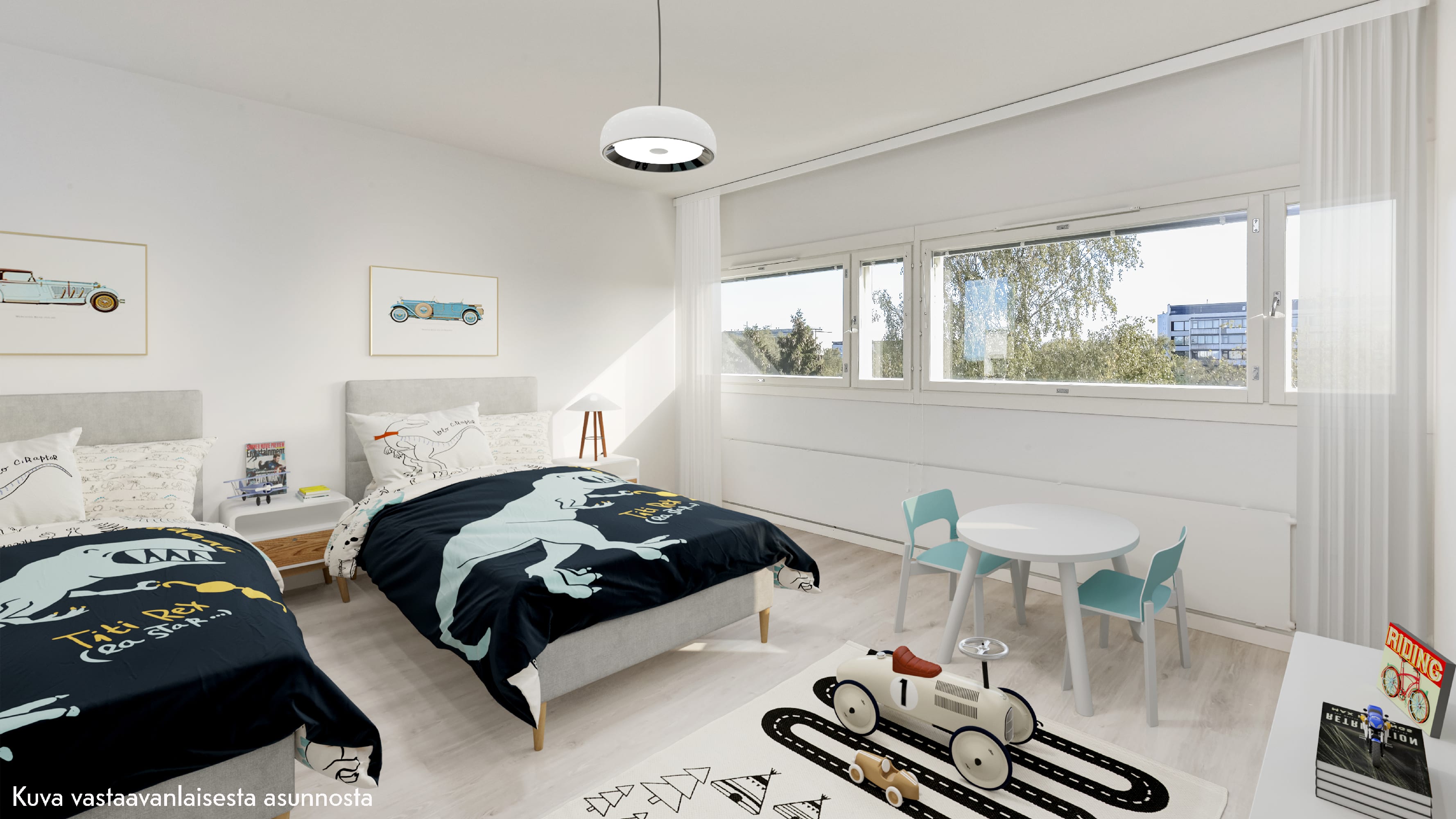 Rental apartment, 3 bedroom, 99 m², Keinulaudantie 7, Kontula, Helsinki