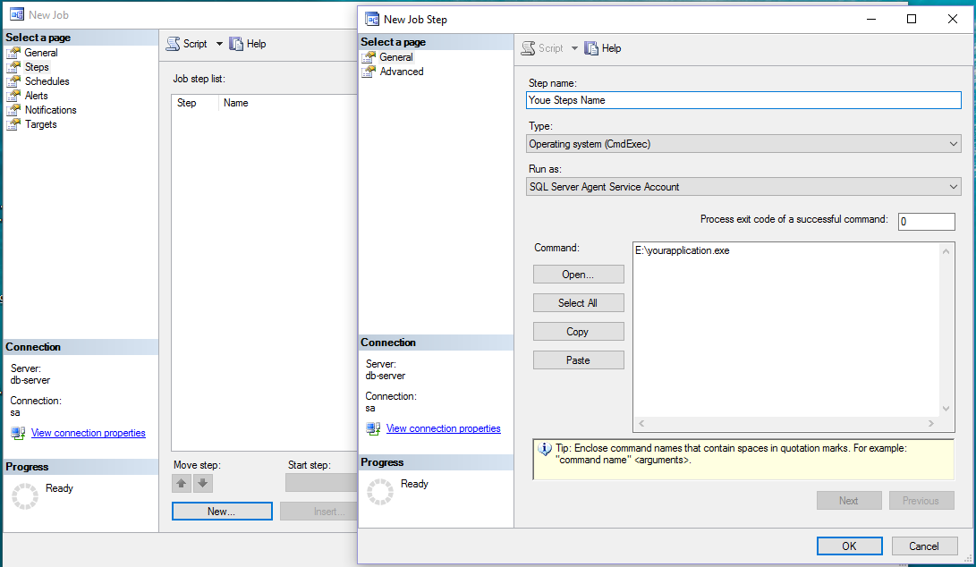 SQL JOB