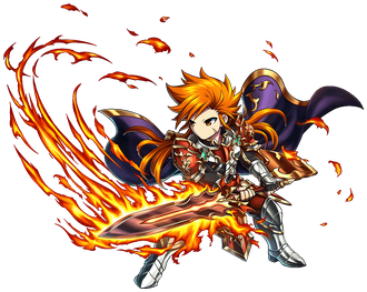 Scorching Blade Roy's artwork