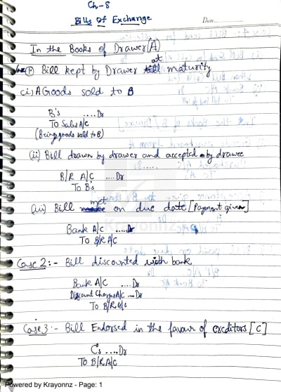 calculation of due date of bill of exchange