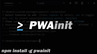 Cover image of PWAinit