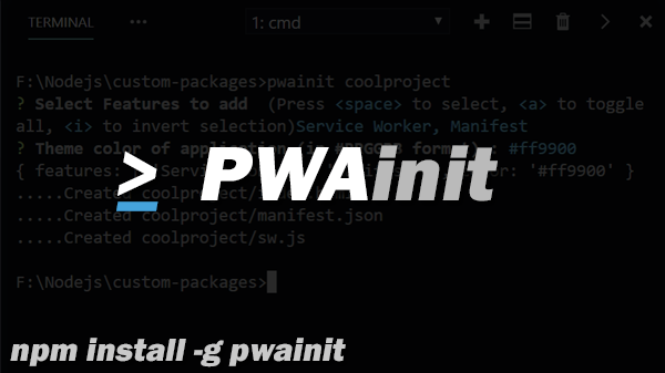 PWAinit Docs screenshot