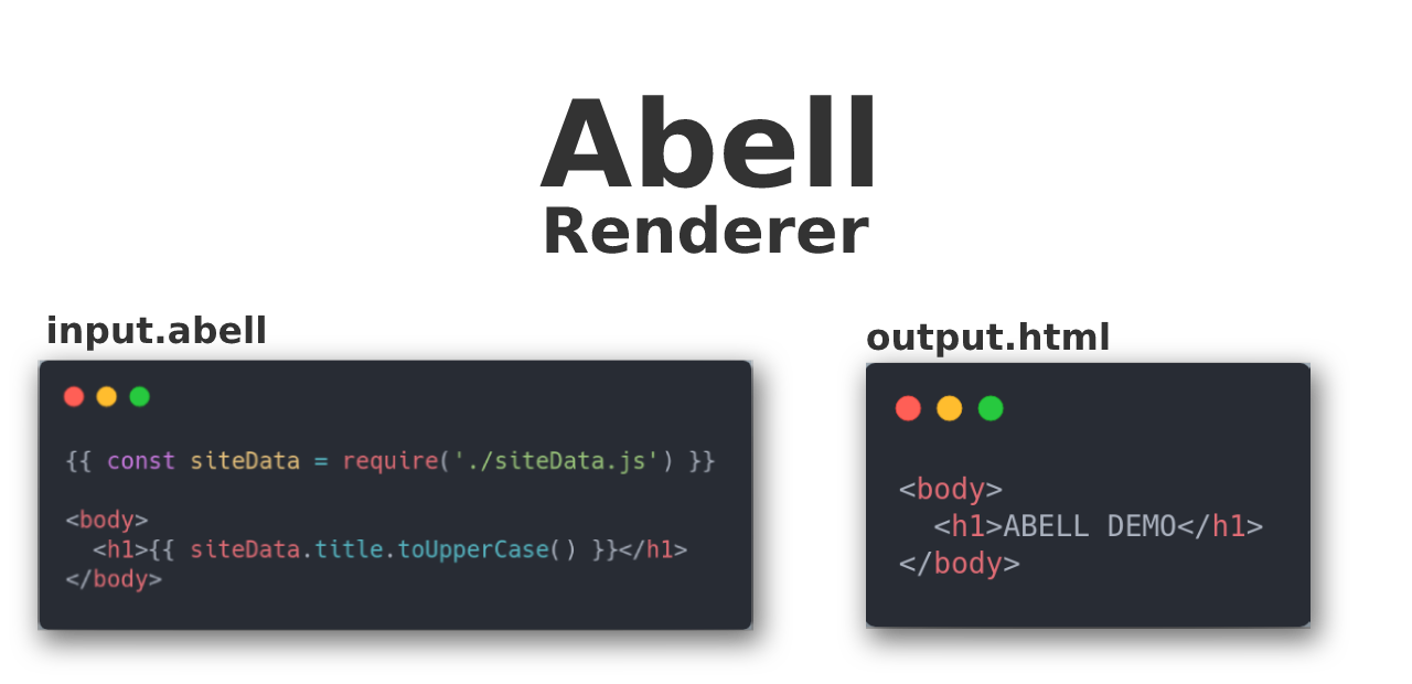 Abell renderer cover