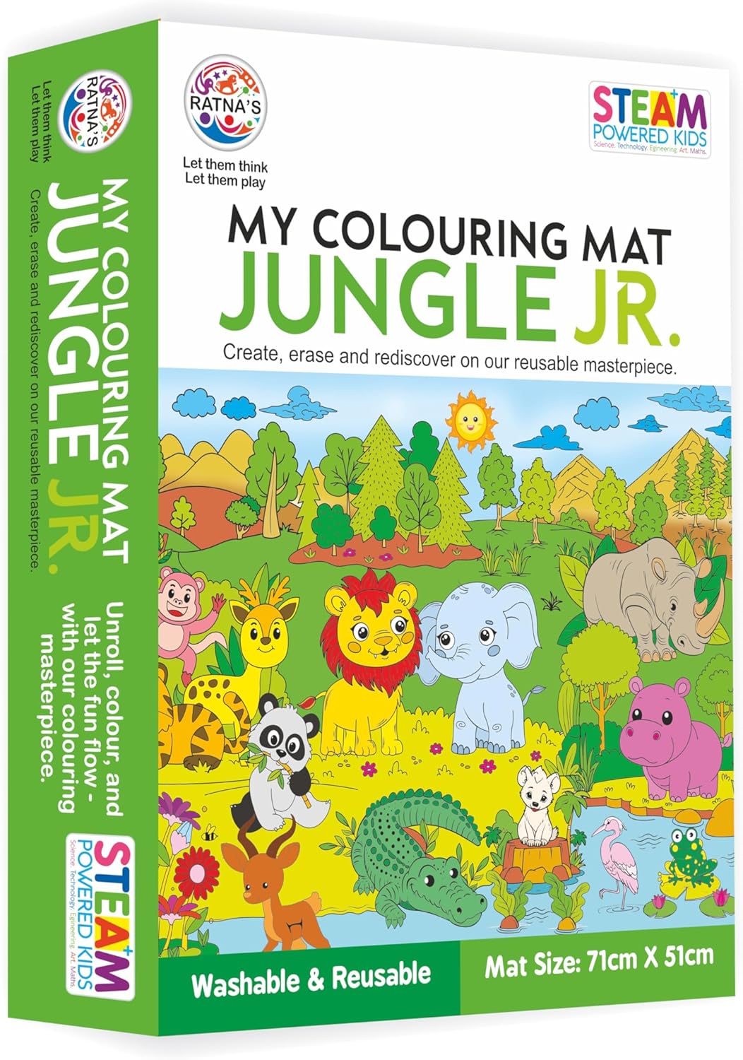 My Colouring Mat Jungle Junior