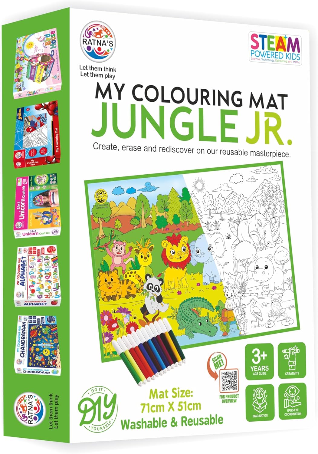 My Colouring Mat Jungle Junior