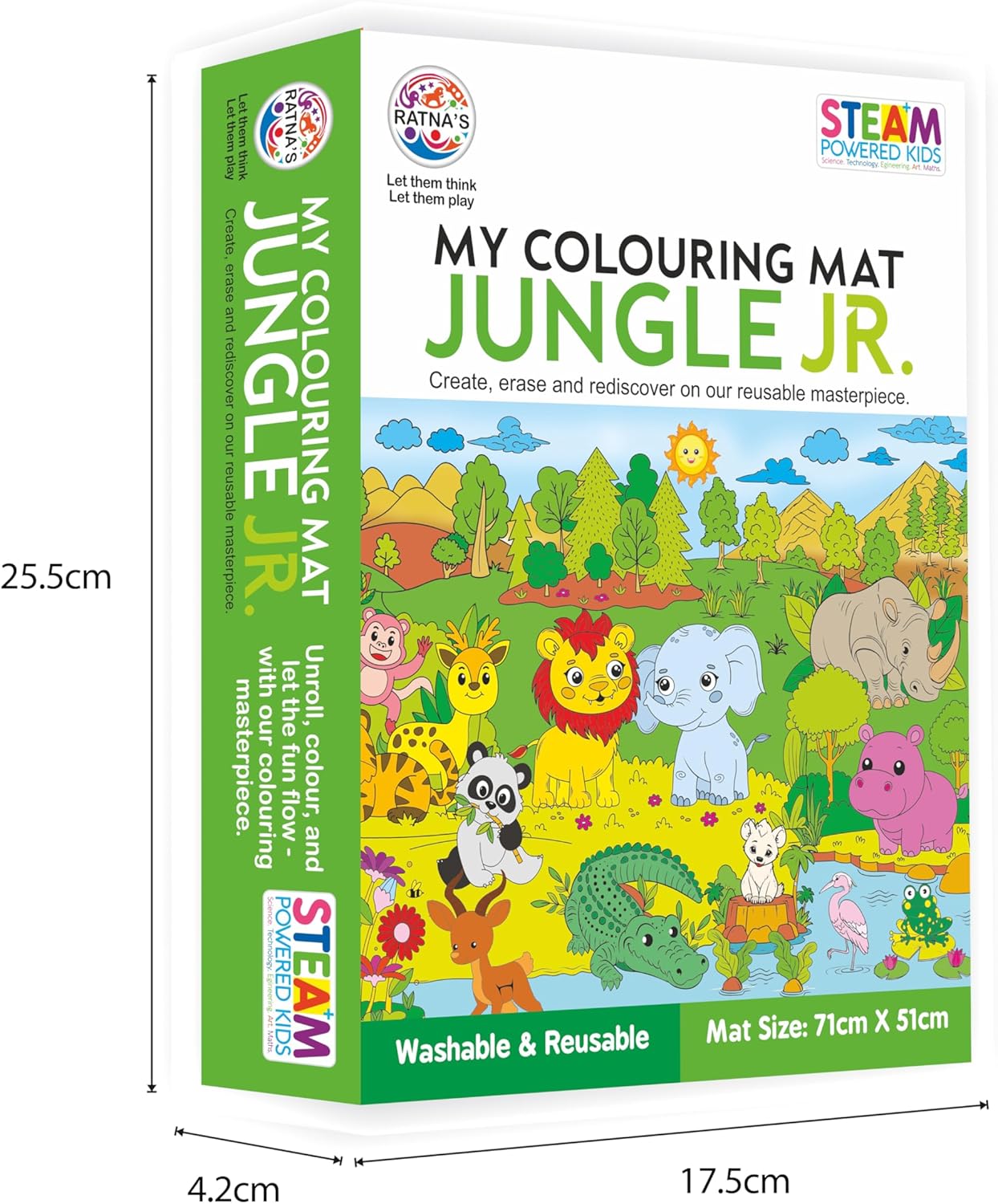 My Colouring Mat Jungle Junior