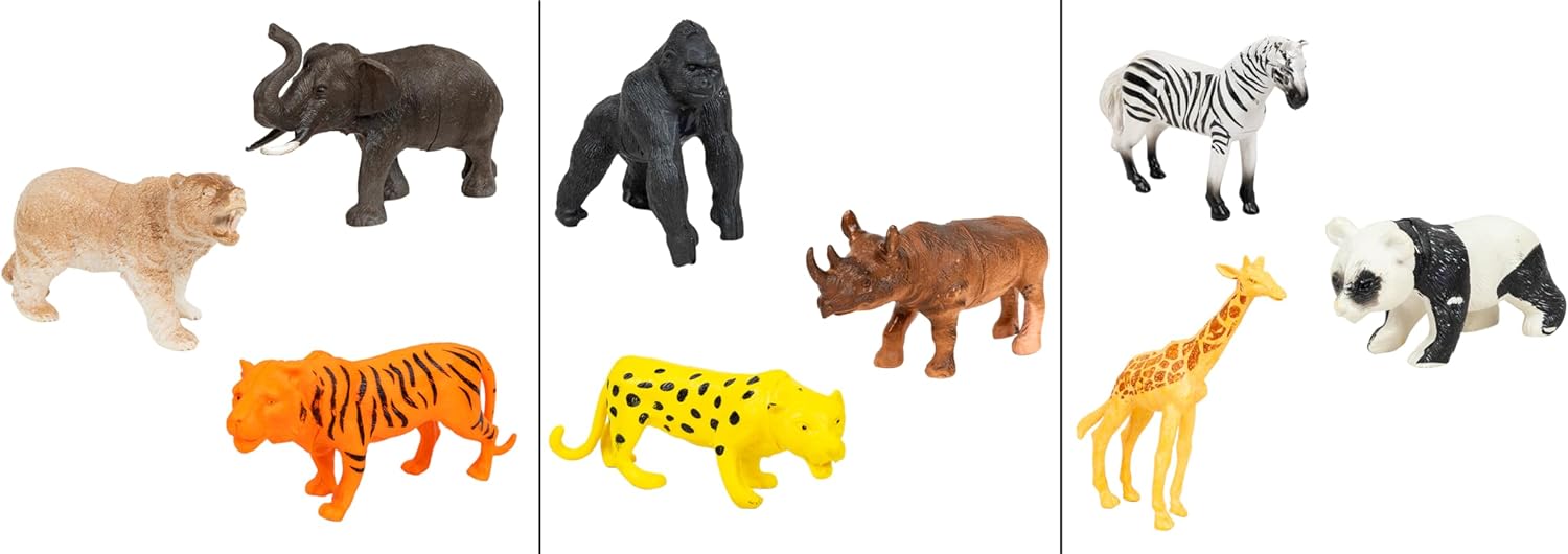 Animal World Wild Animals 3 Pcs Set