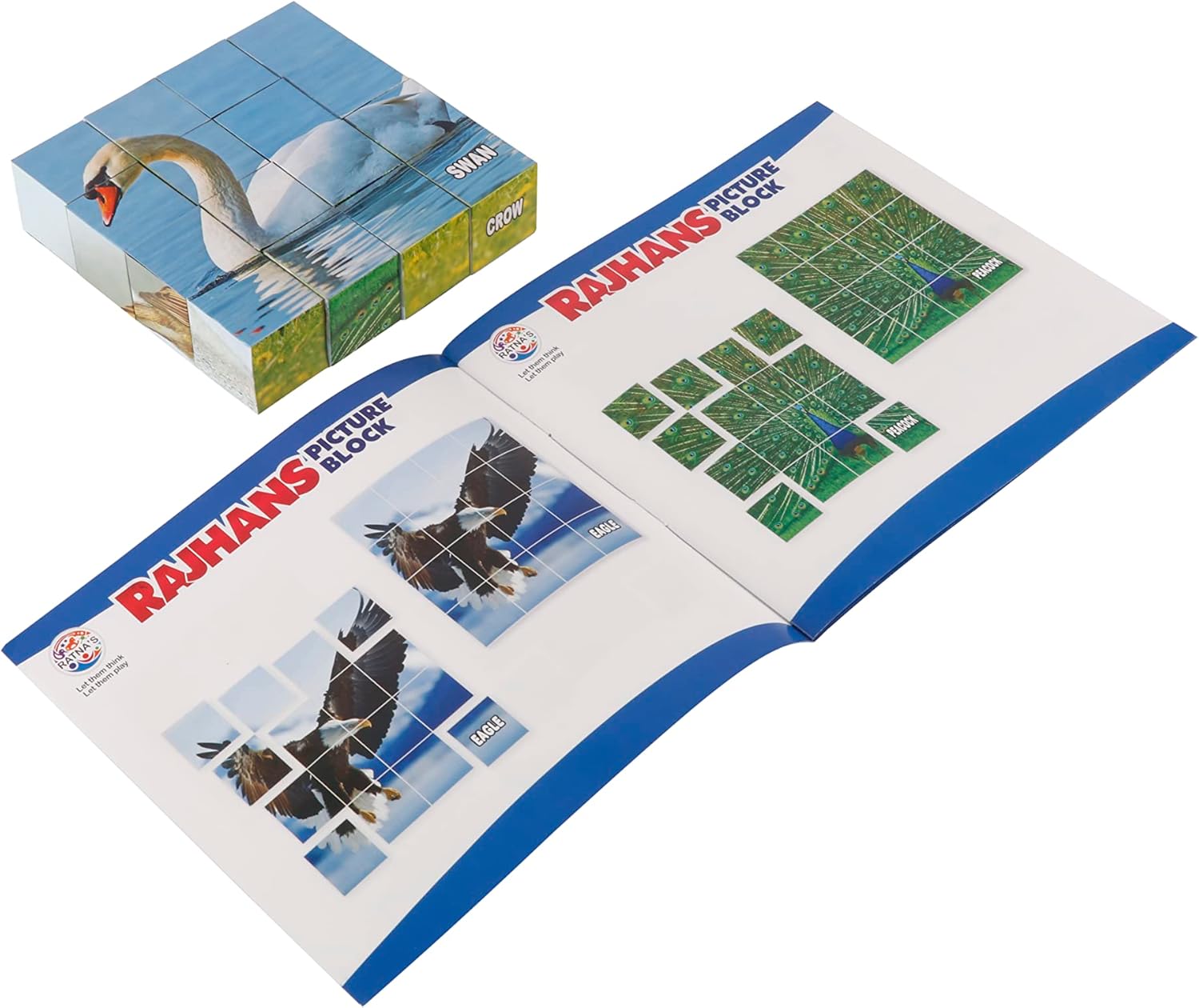 Educational Rajhans Bird Blocks