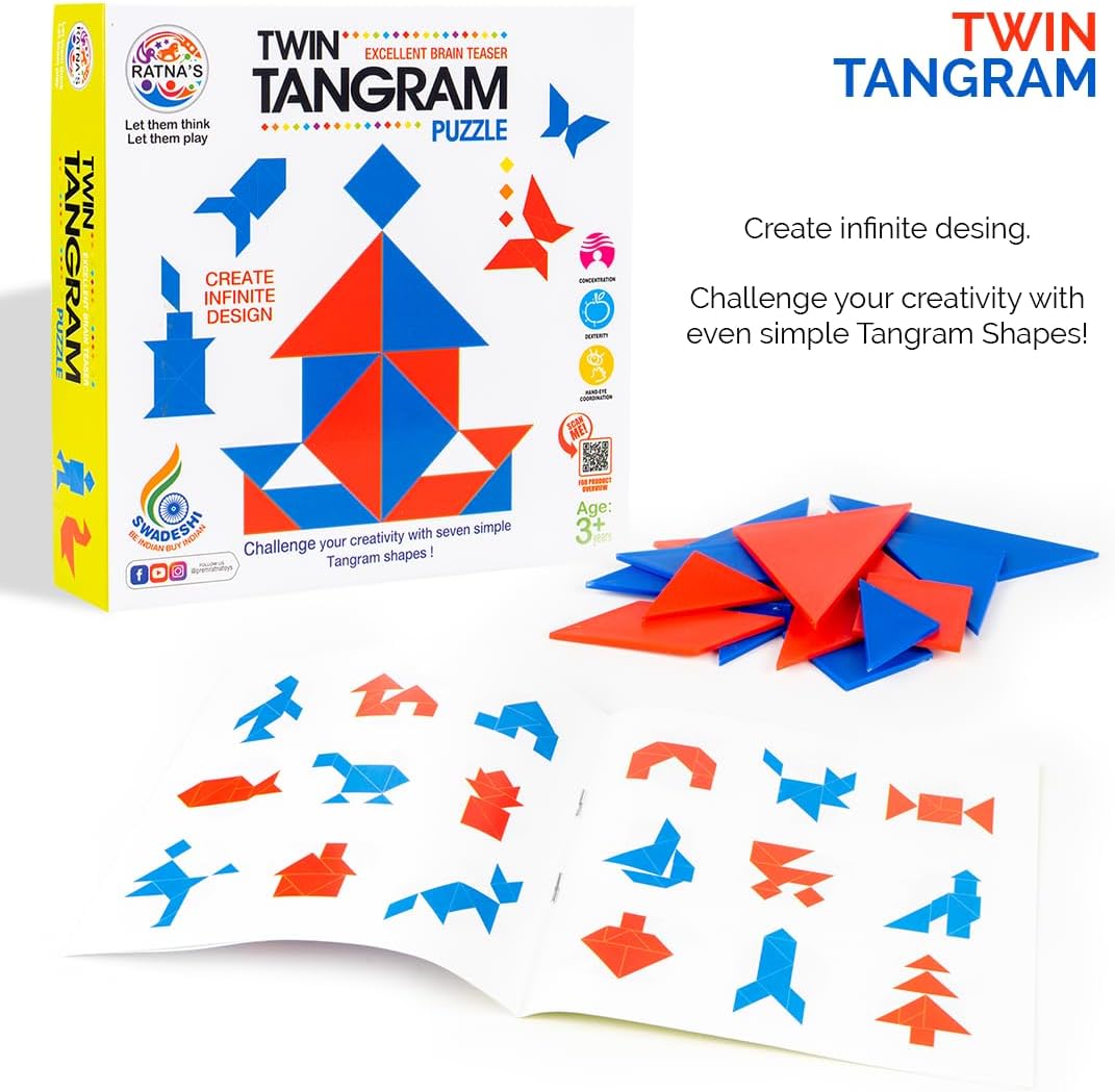 Twin Tangram Puzzle