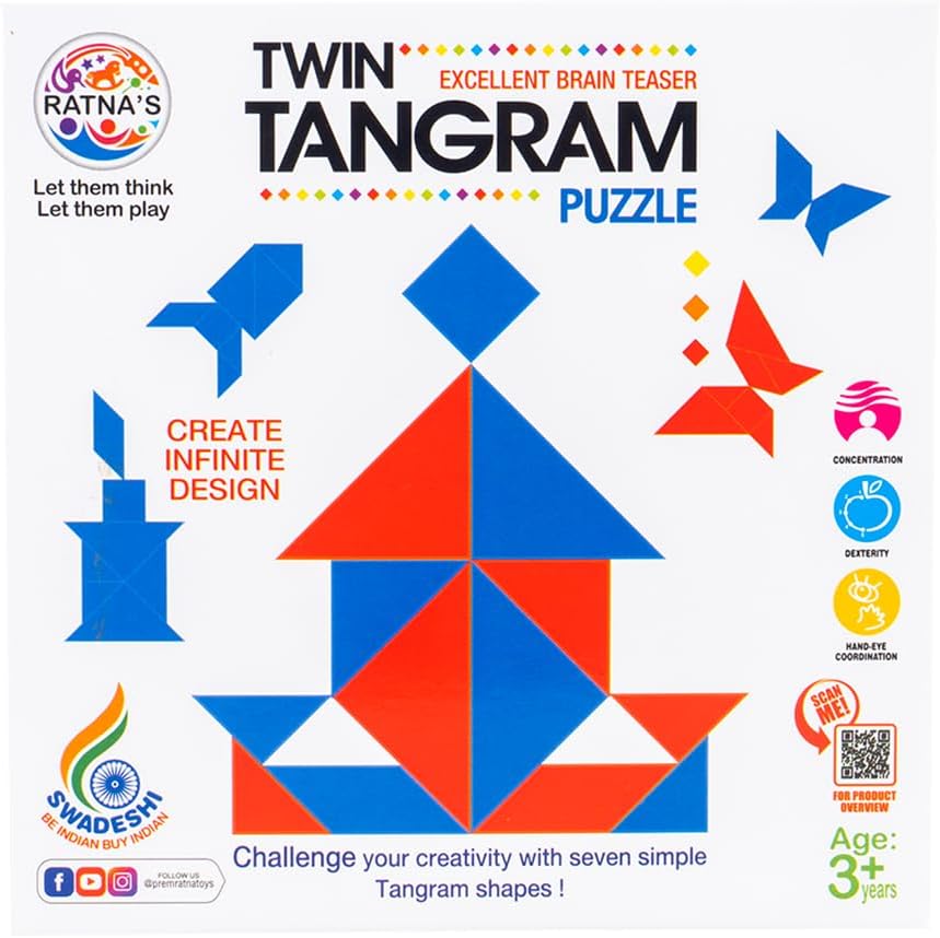 Twin Tangram Puzzle