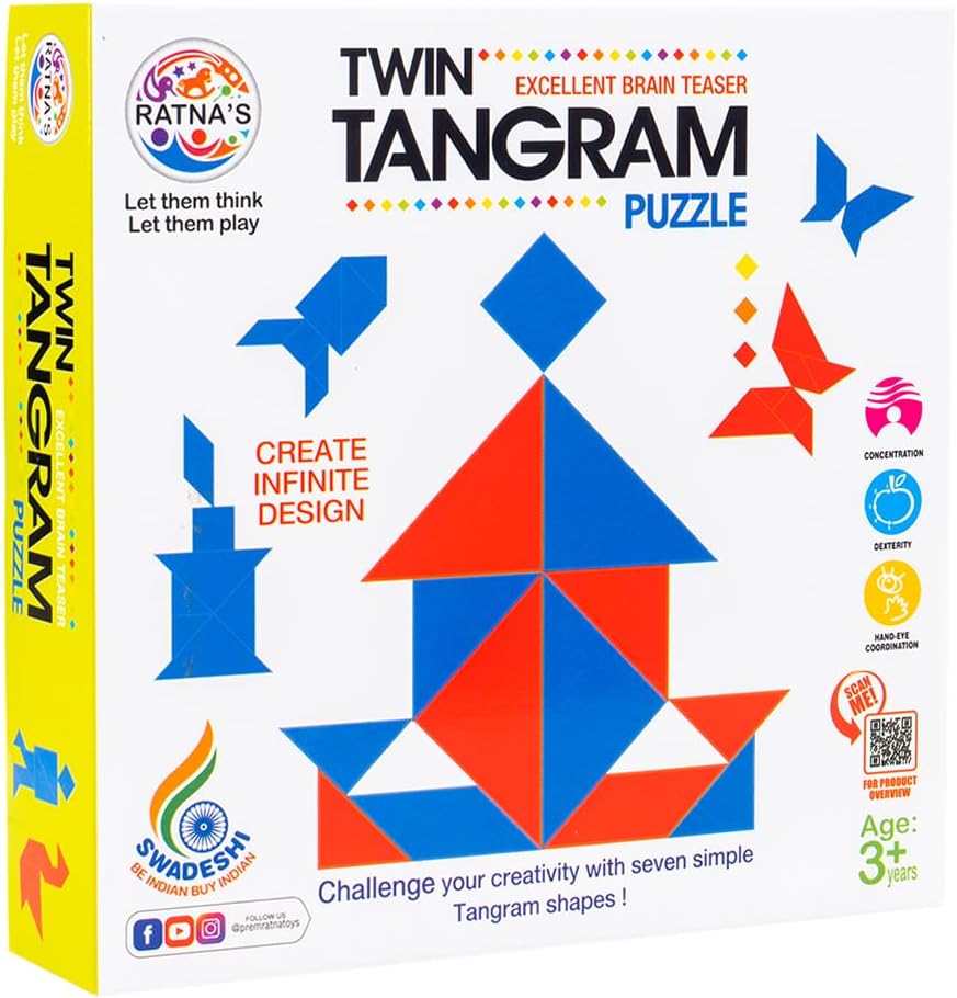 Twin Tangram Puzzle