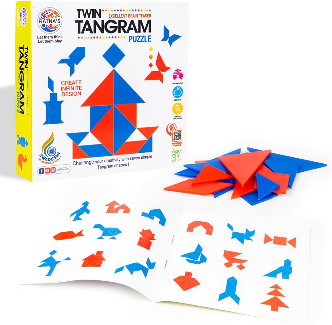 Twin Tangram Puzzle