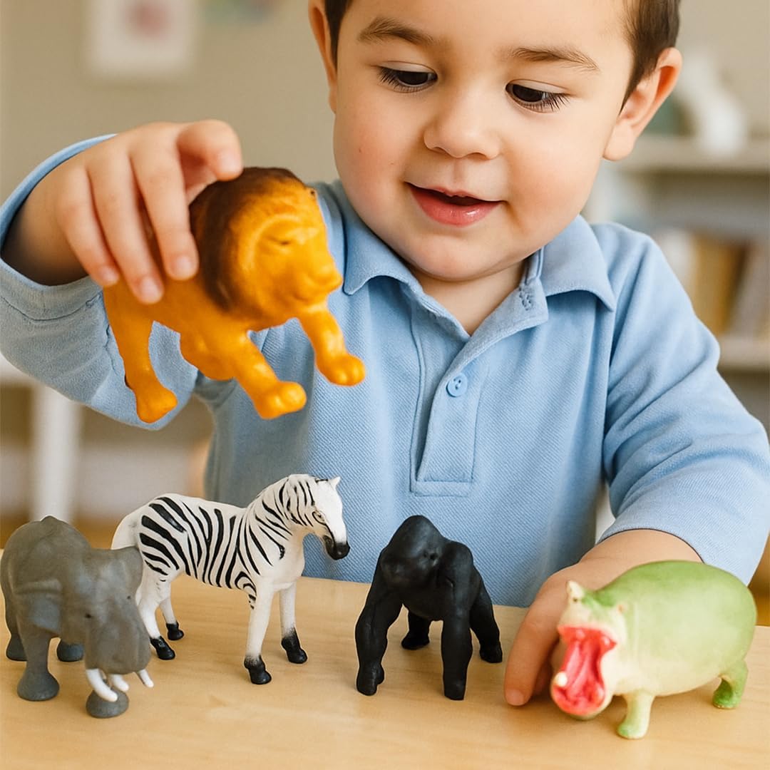 Animal World Wild Animals 5 Pcs Set