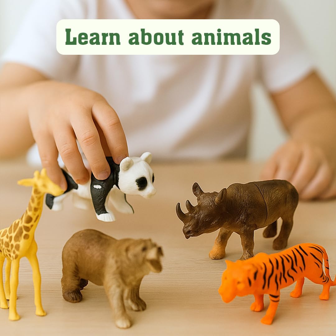 Animal World Wild Animals 5 Pcs Set
