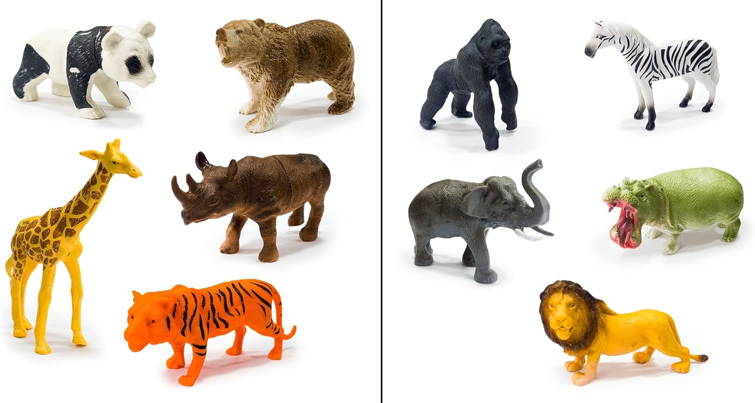 Animal World Wild Animals 5 Pcs Set