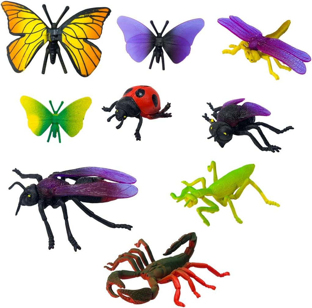 Insect World Educational Toy Figures Set