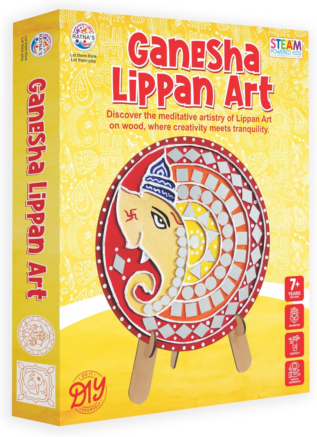 Ganesha Lippan Art DIY Craft Kit