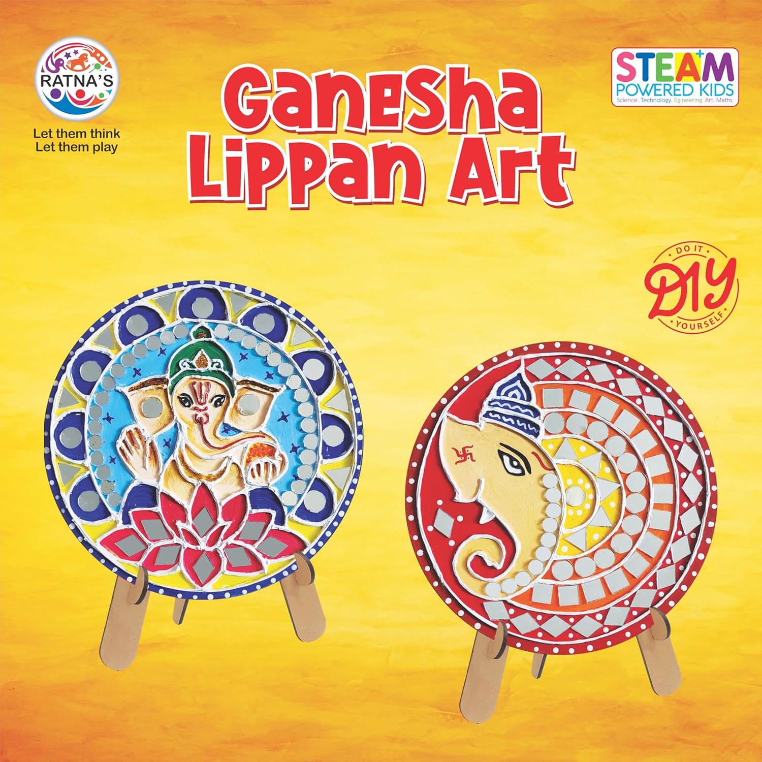 Ganesha Lippan Art DIY Craft Kit