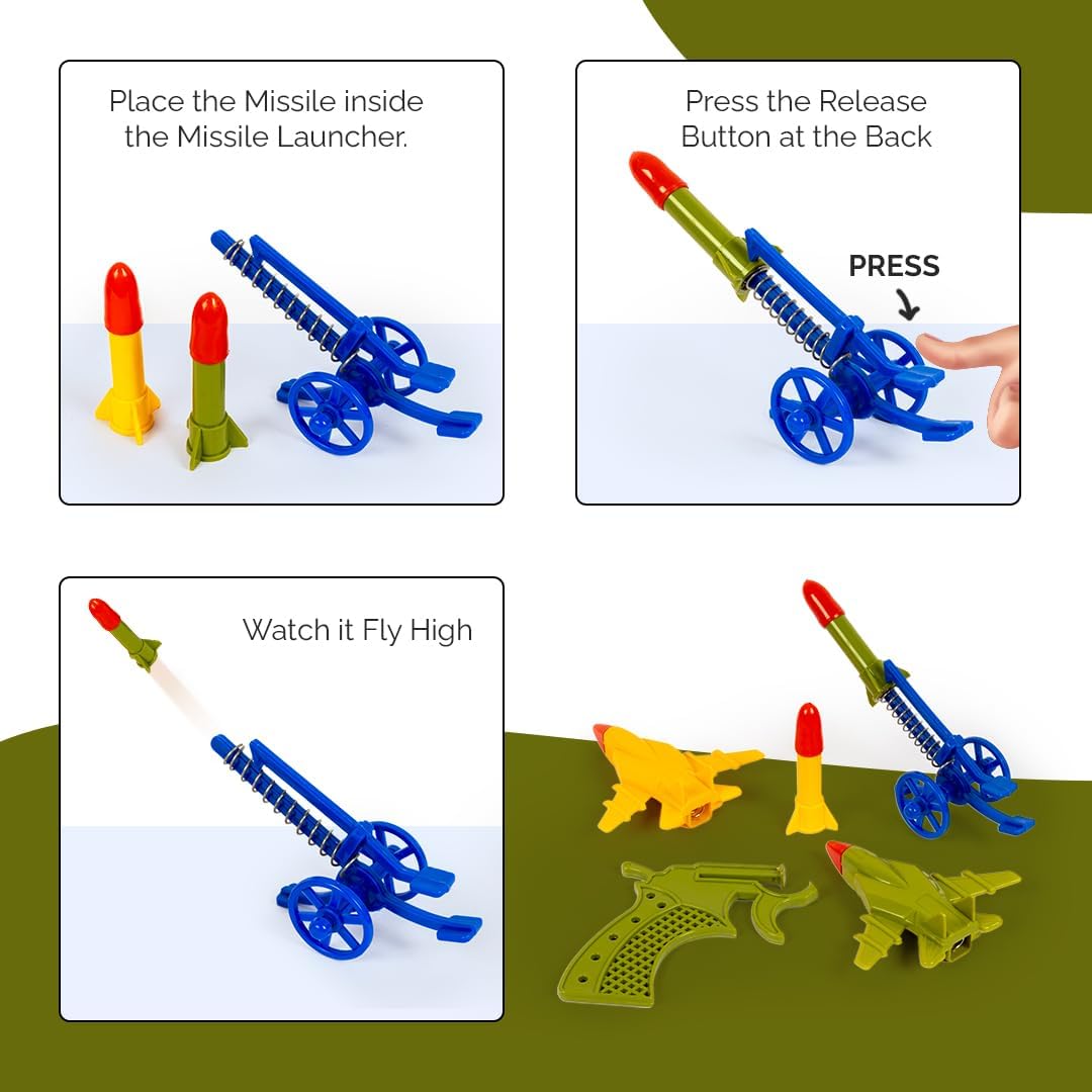 Agni Rocket Launcher Kids Toy Set