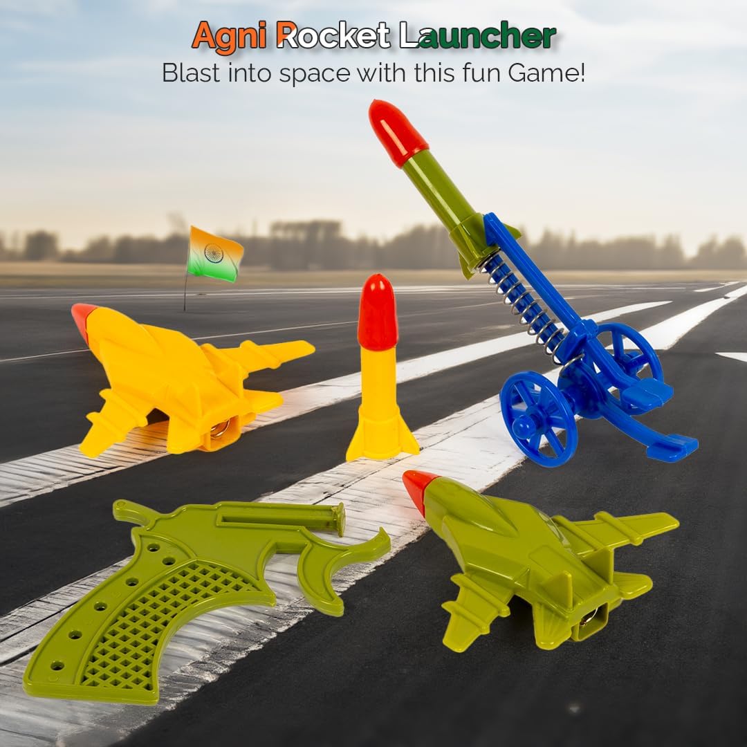 Agni Rocket Launcher Kids Toy Set