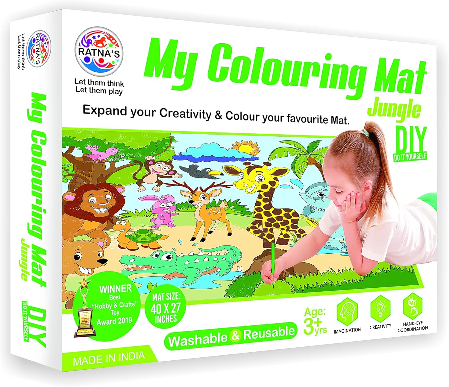 My Coloring Mat Jungle