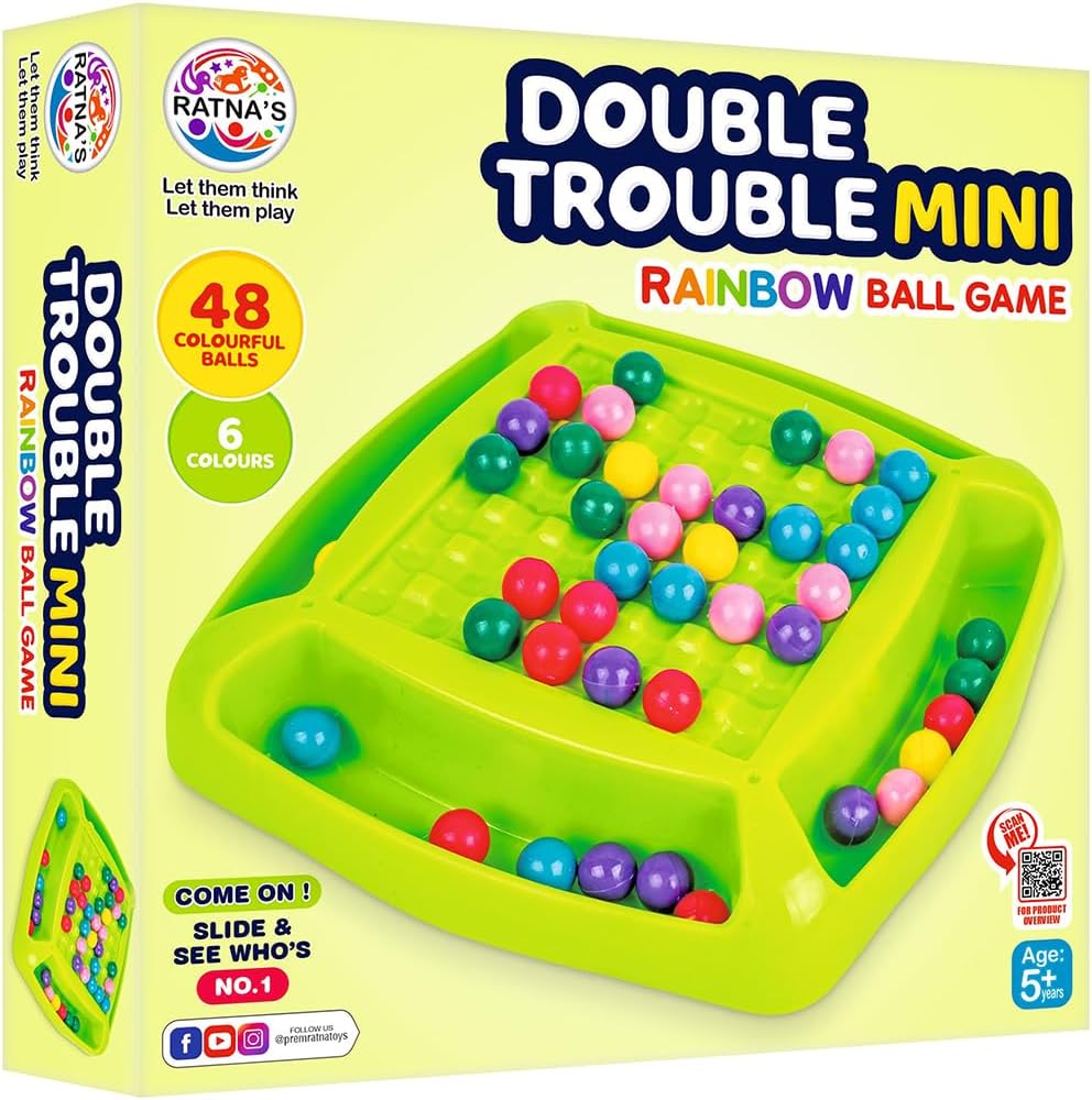 Double Trouble Mini Rainbow Ball Game
