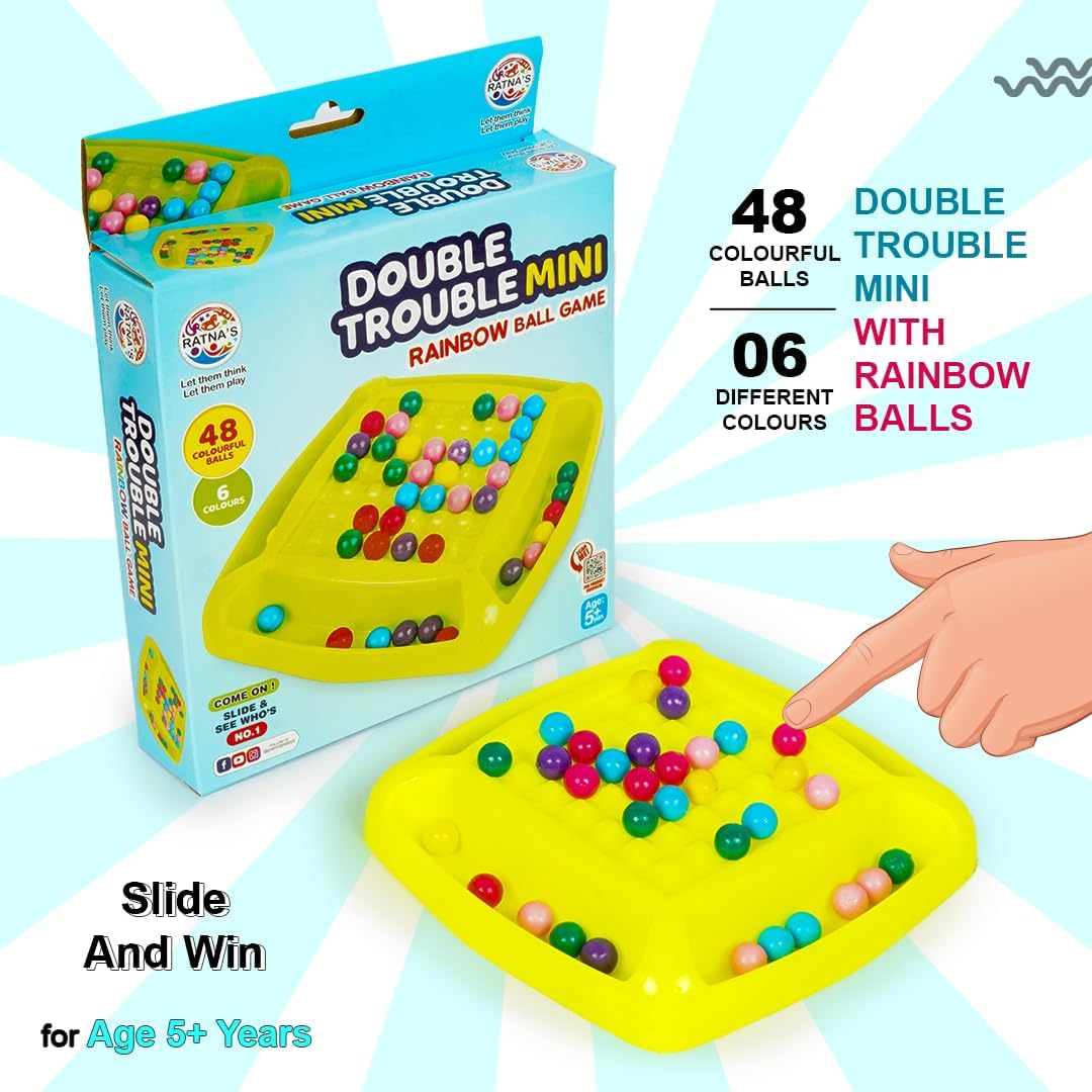 Double Trouble Mini Rainbow Ball Game