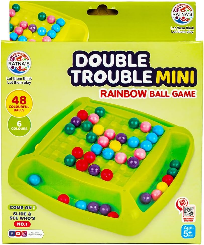 Double Trouble Mini Rainbow Ball Game