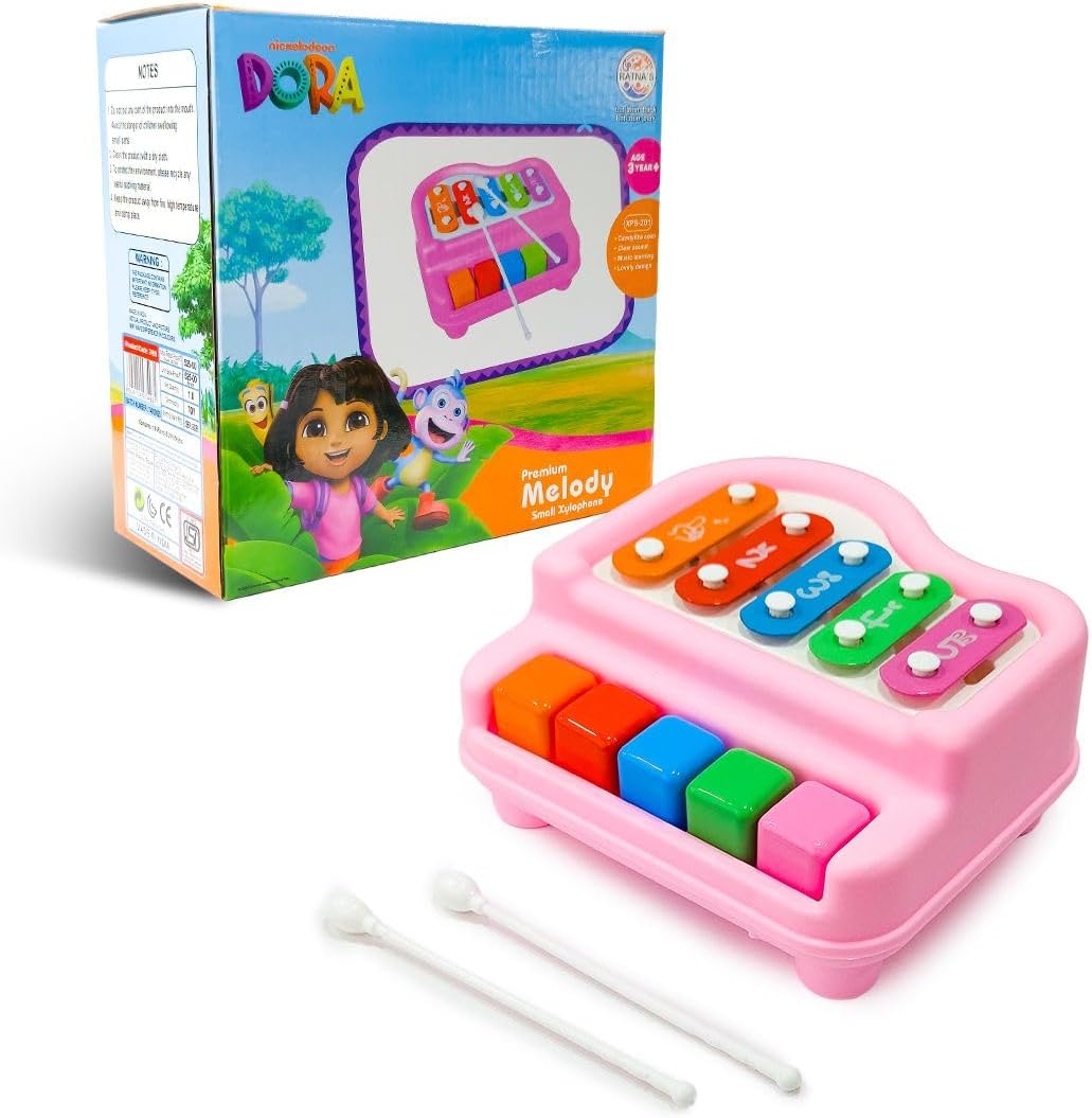 Dora 2-in-1 Piano & Xylophone Small