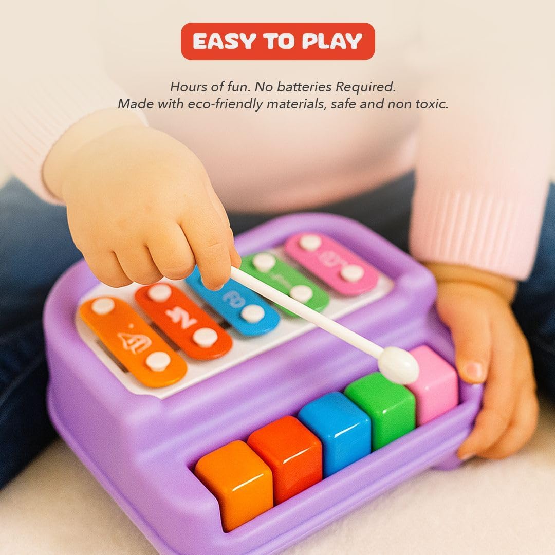 Dora 2-in-1 Piano & Xylophone Small