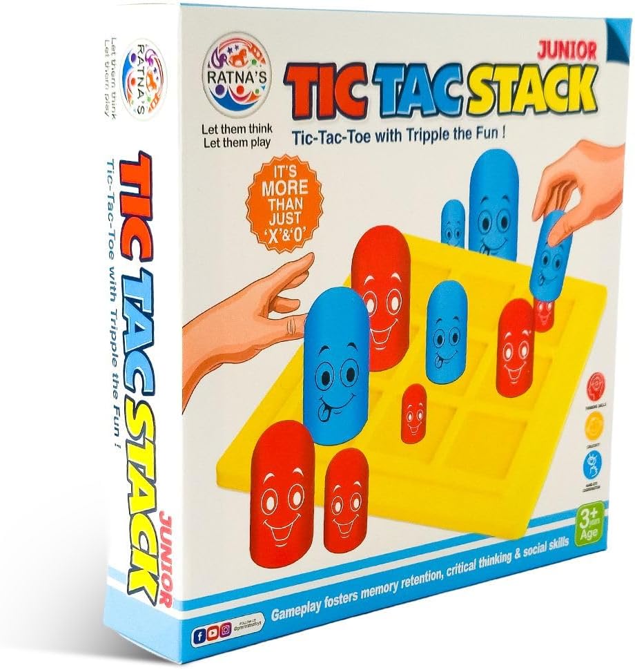 Tic Tac Stack Junior Board Game