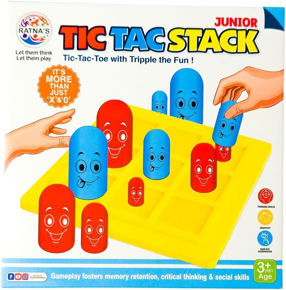Tic Tac Stack Junior Board Game
