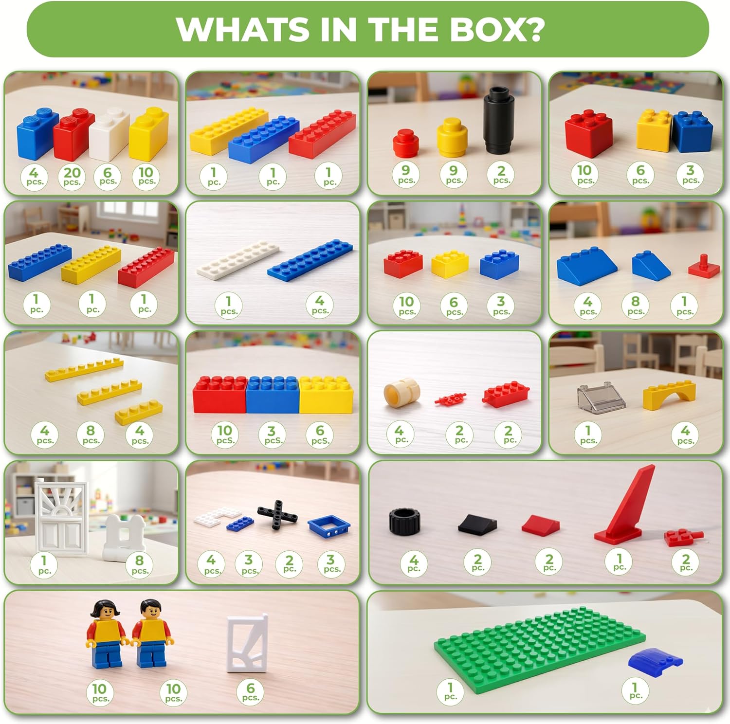 Genius Building Blocks Set