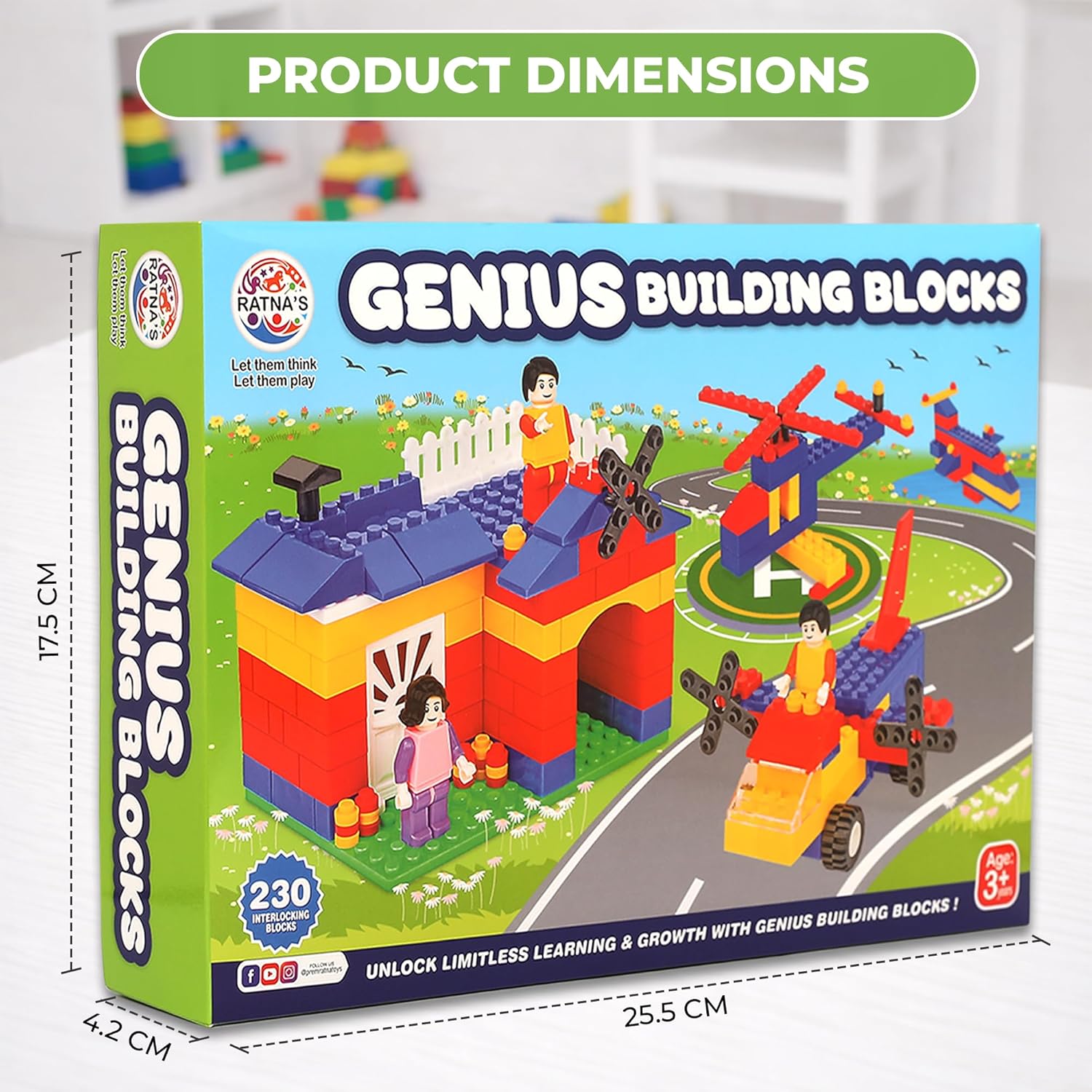 Genius Building Blocks Set