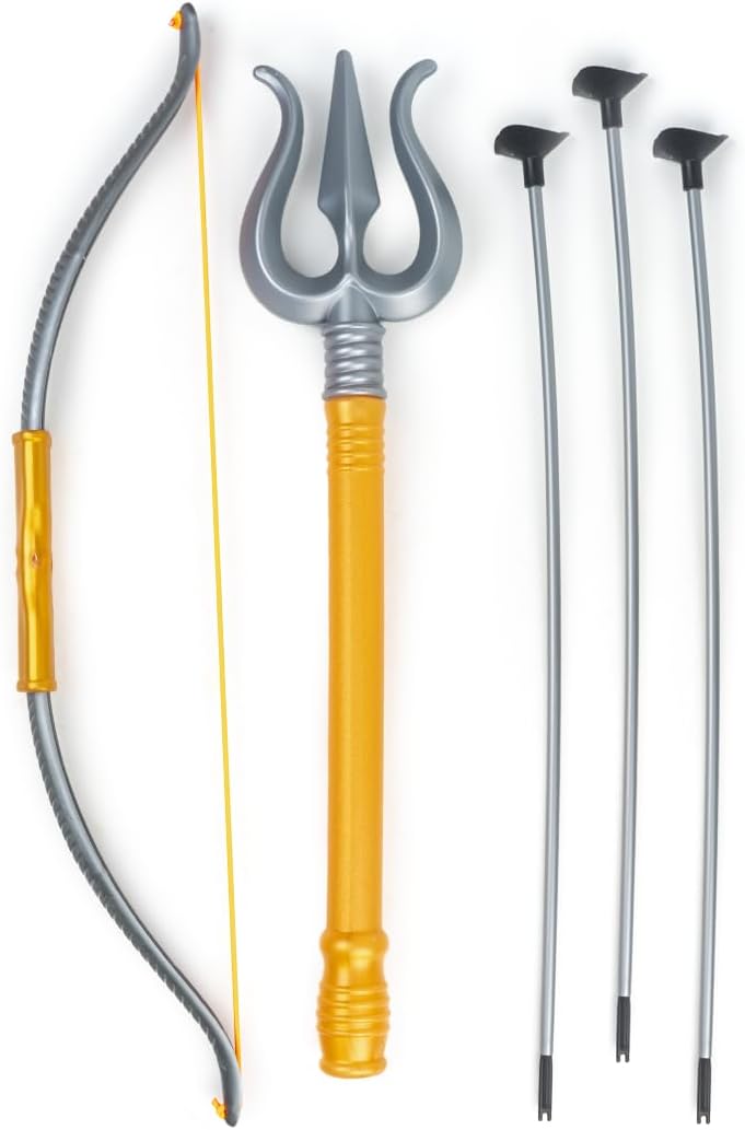 Shiva Bow and Arrow Set with Trishul